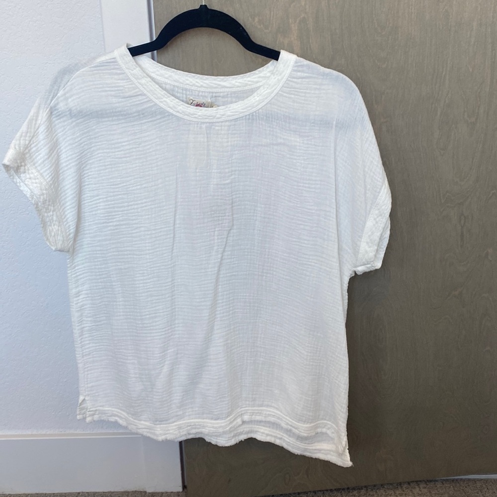 faherty white cotton shirt